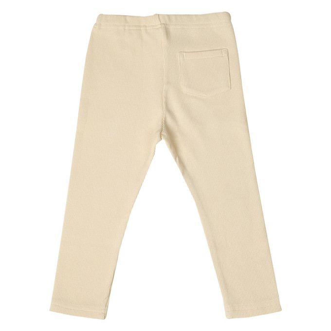 akachan honpo - 10分內搭褲-羅紋-象牙白色