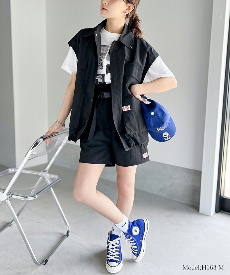 日本 Classical Elf - Java聯名 2WAY工裝感輕量休閒薄外套-卡其