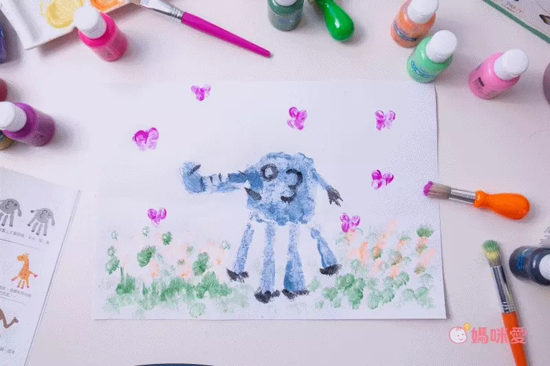 MIT彩繪系列【LOVINK】手指塗鴉顏料