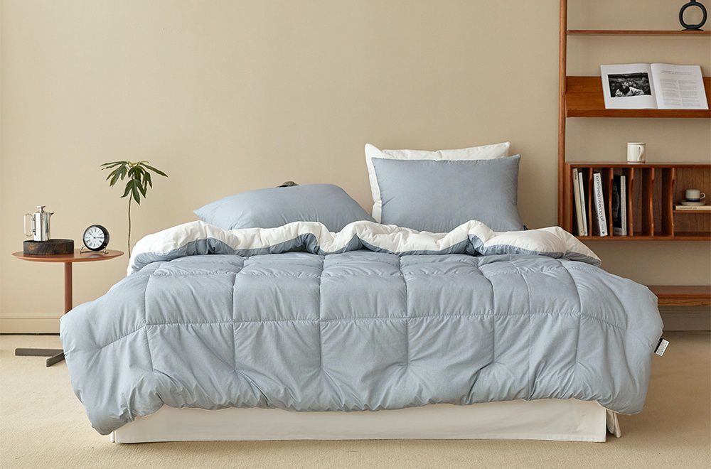 韓國 Maatila - 可水洗M2全方位抗菌防蟎棉被(冬被)-迷霧海洋