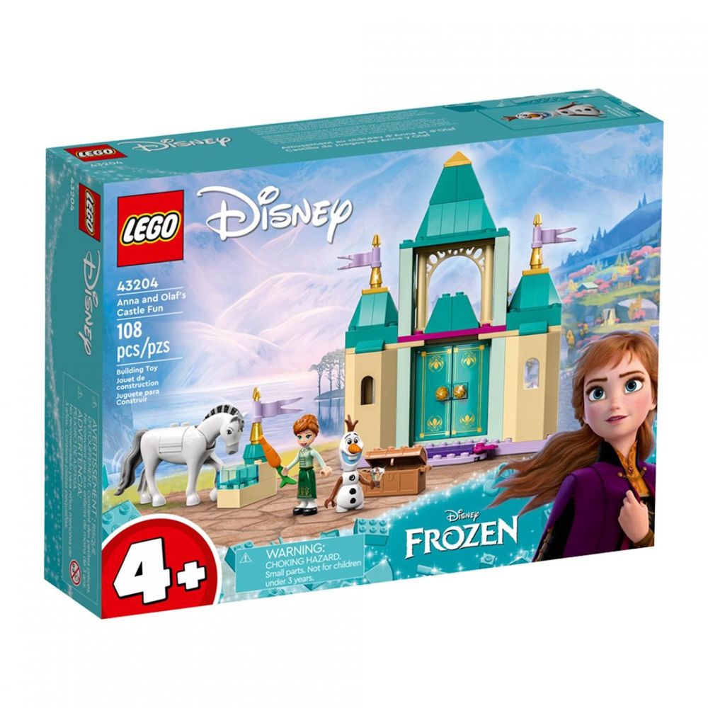 樂高積木 LEGO《 LT43204 》Disney Princess迪士尼公主系列 - Anna and Olaf's Castle Fun-108pcs