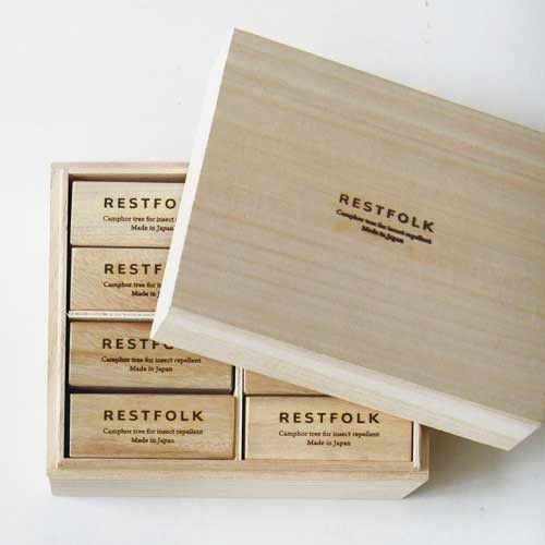 【日本 RESTFOLK】 天然樟楠木 ✧ 雨季必備防霉好物