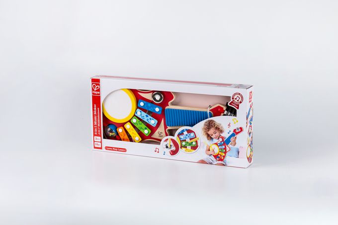 德國 Hape - 六合一酷炫吉他樂隊