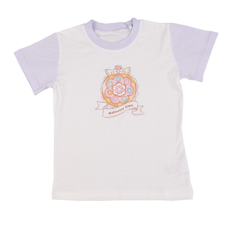 akachan honpo - 女短袖+長袖家居服-紫色