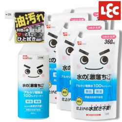 日本 LEC - 激落君電解水基本款去污噴劑補充5入組