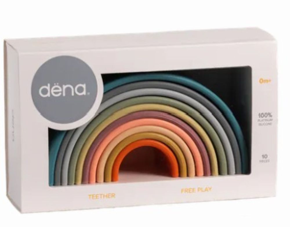 西班牙多功能益智軟積木.疊疊樂-彩虹10入-大地色 (有3色可選)