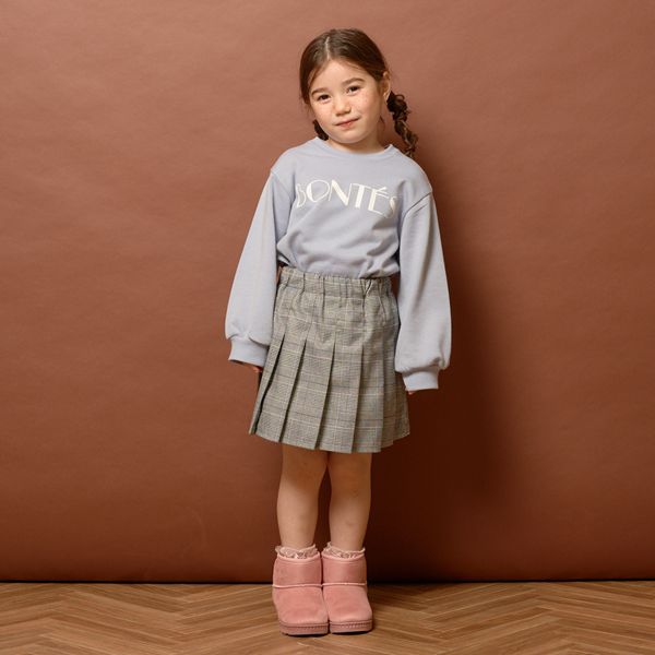 日本 Lycee mine - [推薦]定番百搭標語大學T-淺棕