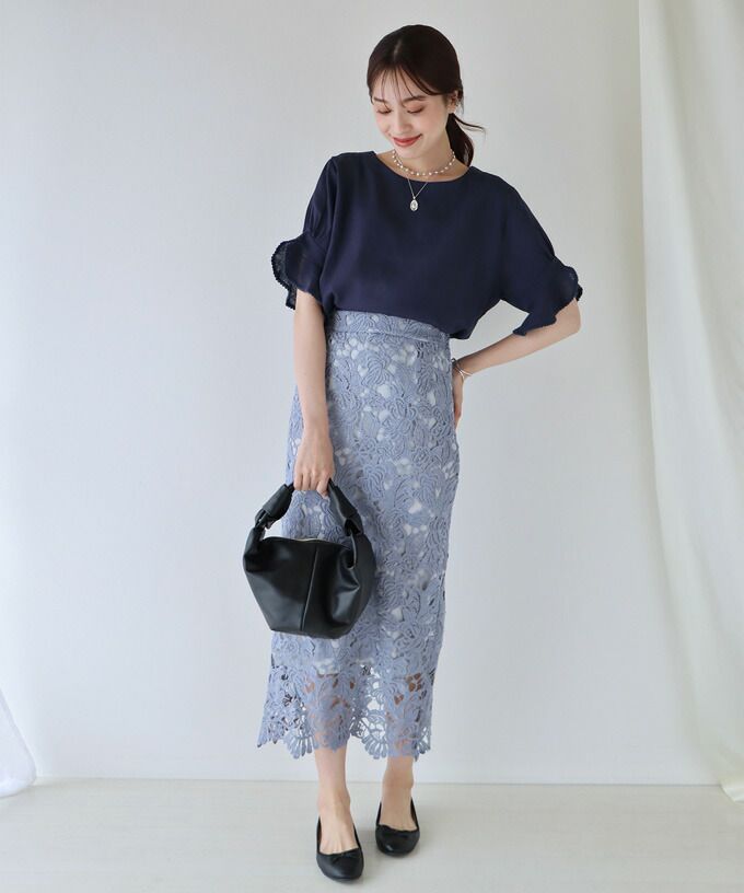 日本 BLUE EAST - 棉麻透氣涼爽短袖上衣-米杏