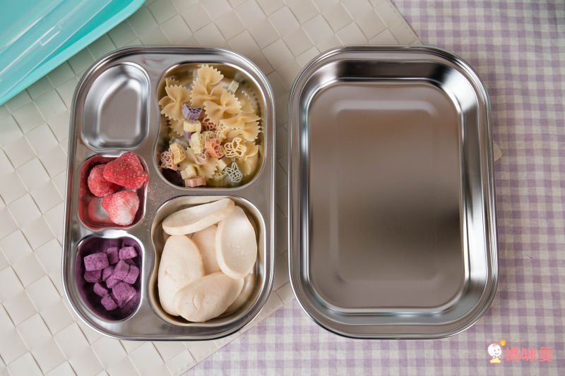 美國Kangovou 小袋鼠不鏽鋼安全兒童餐具，大小寶都適用