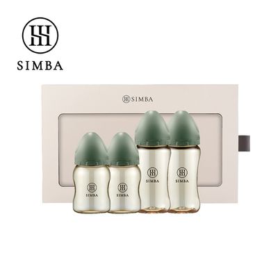 Simba 小獅王辛巴 - 限定晨諾新生奶瓶禮盒-治綠