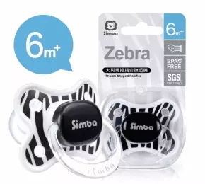 Simba小獅王辛巴	大斑馬拇指安撫奶嘴