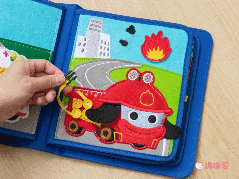 My First Book - 蒙特梭利布書-【PINKFONG聯名】交通城市篇-交通城市篇-1y+