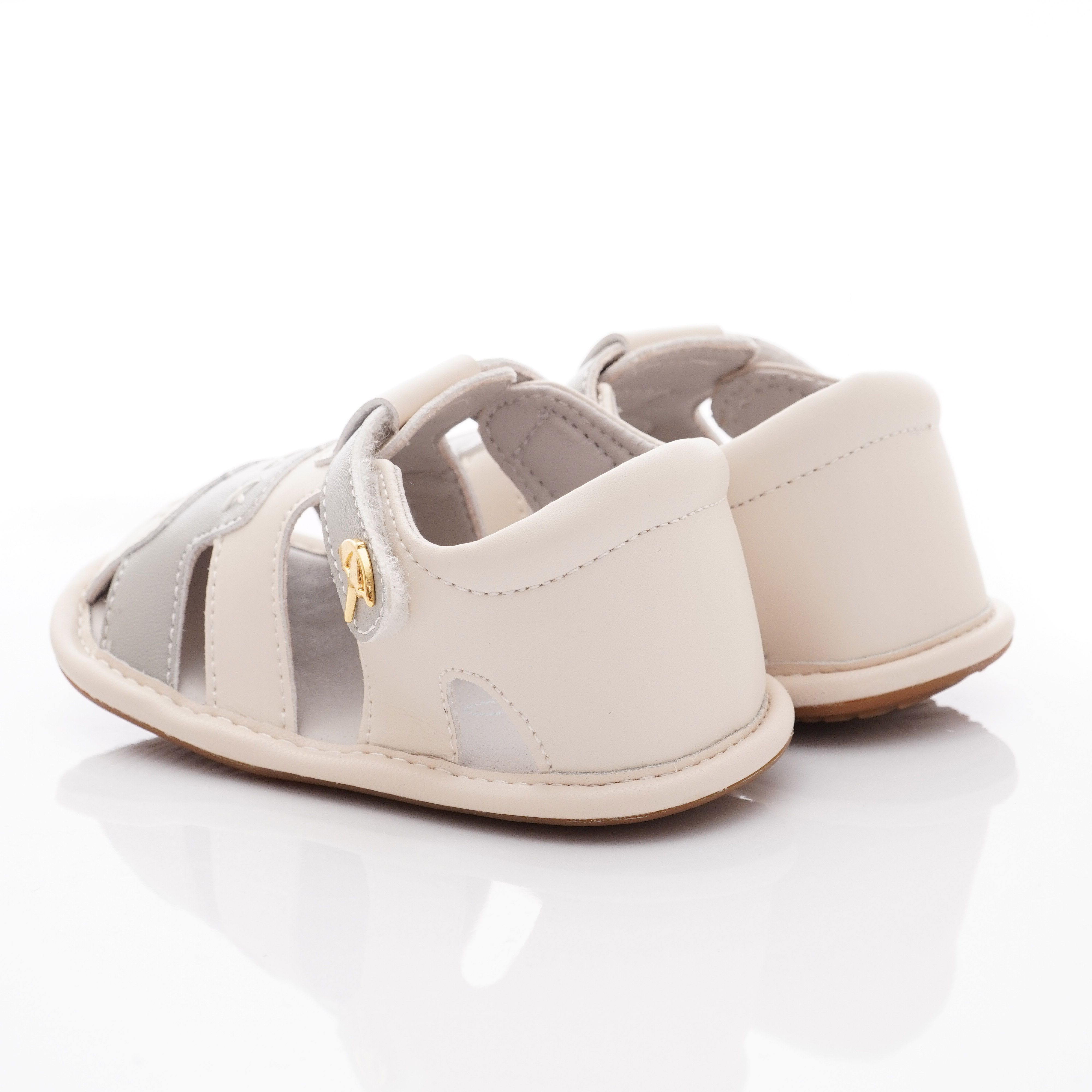 Arnold Palmer 雨傘牌 - 護趾軟軟學步涼鞋款(寶寶段)-灰