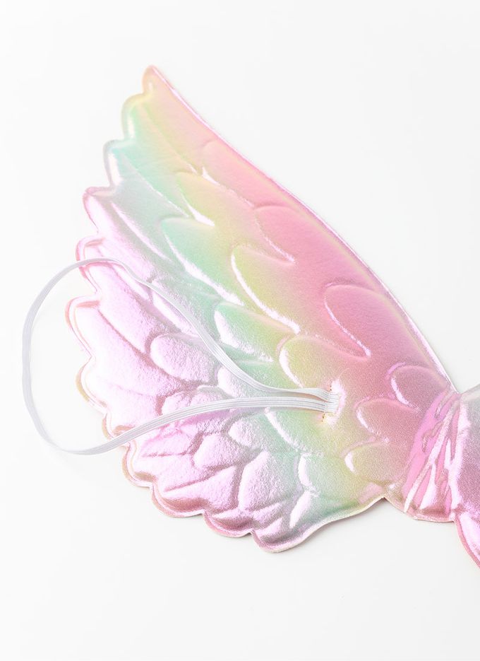 韓國 OZKIZ - 獨角獸仙子亮片洋裝(附飾品)-粉