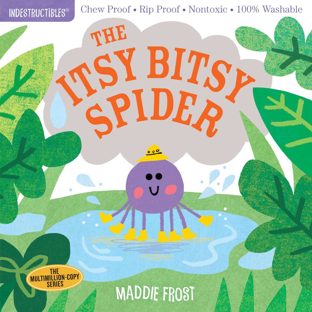 Indestructibles: The Itsy Bitsy Spider (咬咬書) (0-3歲)