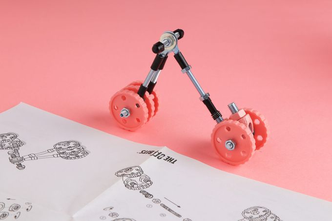 以色列 theOffBits - 機械積木-紅鶴