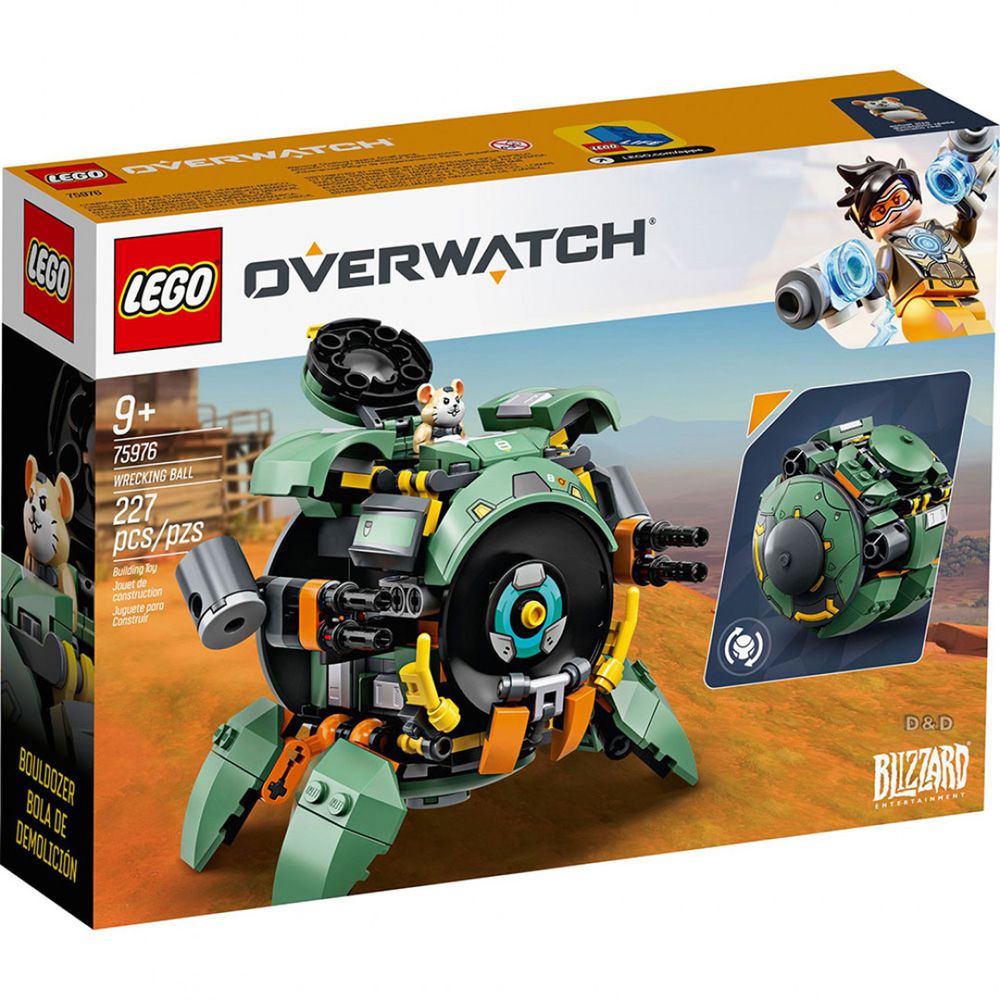 【新品】樂高Overwatch鬥陣特攻系列- Wrecking Ball 75976-227pcs