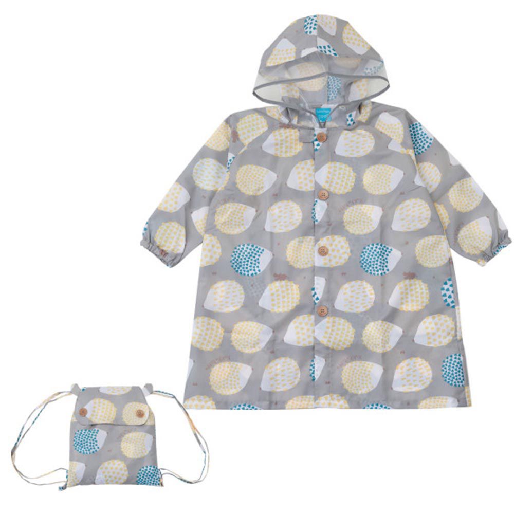 兒童雨衣(附收納袋)-萌萌刺蝟-專屬團購