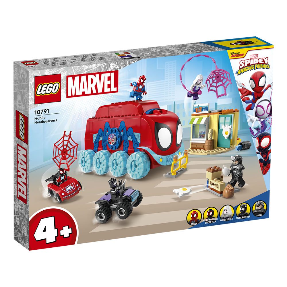 樂高積木 LEGO《 LT10791 》SUPER HEROES 超級英雄系列 - Team Spidey"s Mobile Headquarters