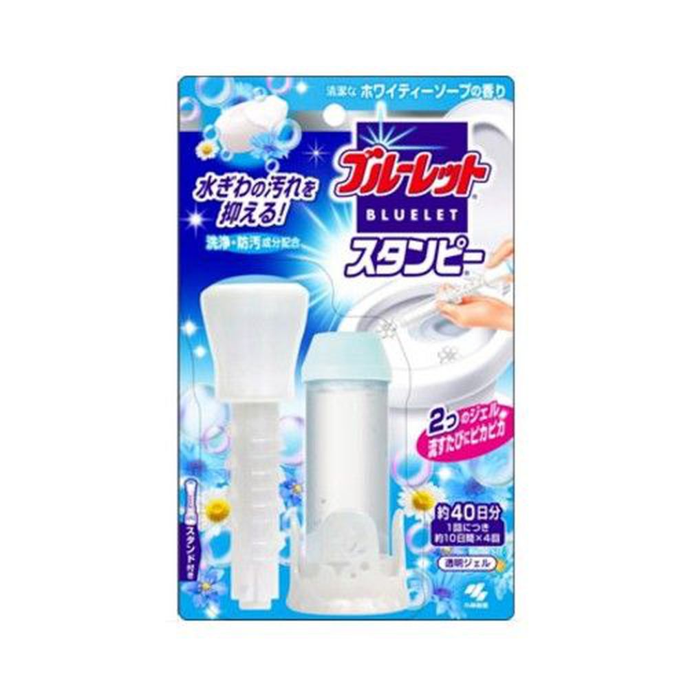 日本 小林製藥 - BLUELET馬桶清潔芳香凝膠(清新皂香)-28g