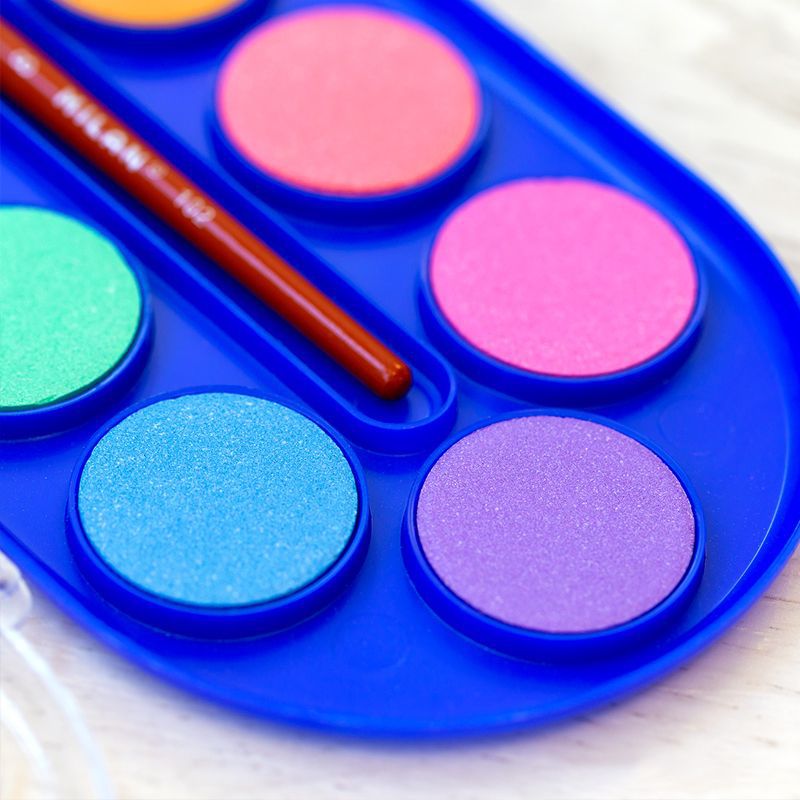 MILAN - 水彩粉餅彩繪盤_特殊色(12色)