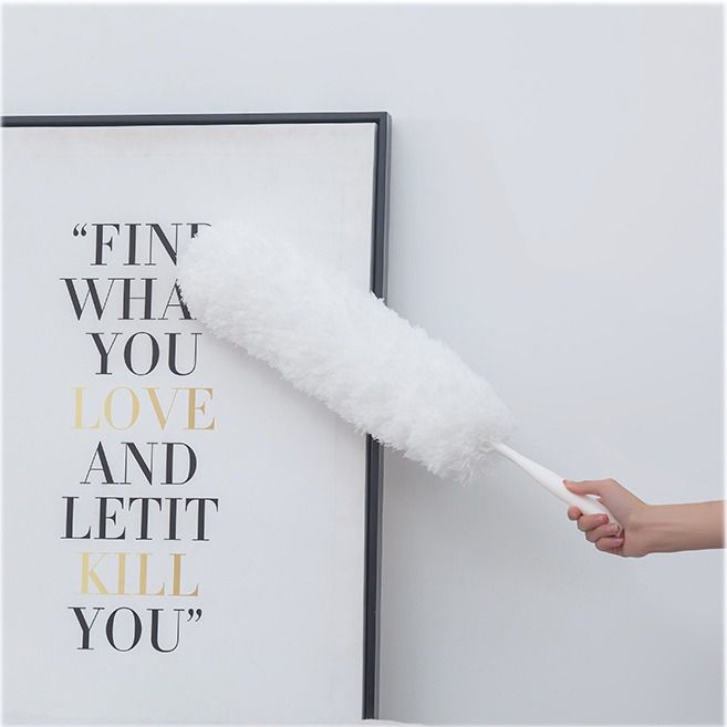 多功能居家清潔掃除套組-常用系列-2節輕巧伸縮桿x1+靜電除塵拖把頭x1+除塵撢頭x1+掃把頭x1+磁磚清潔刷頭x1+海綿刷頭x1+乾巾x3+濕巾x3