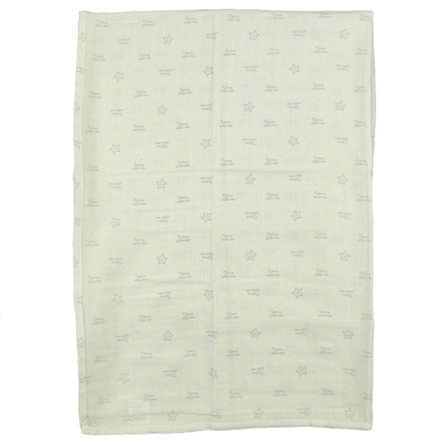 akachan honpo - 柔軟棉紗被-綠色 (85x115cm)