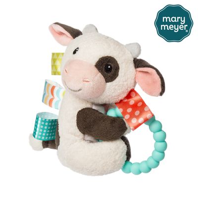 美國 MaryMeyer 蜜兒 - 標籤手搖鈴-鄉村小牛波波