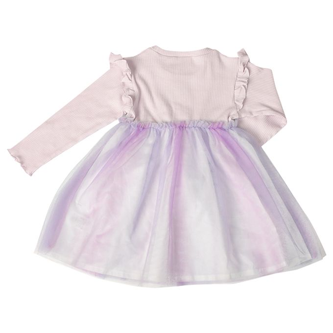 akachan honpo - 洋裝-薄紗-紫色