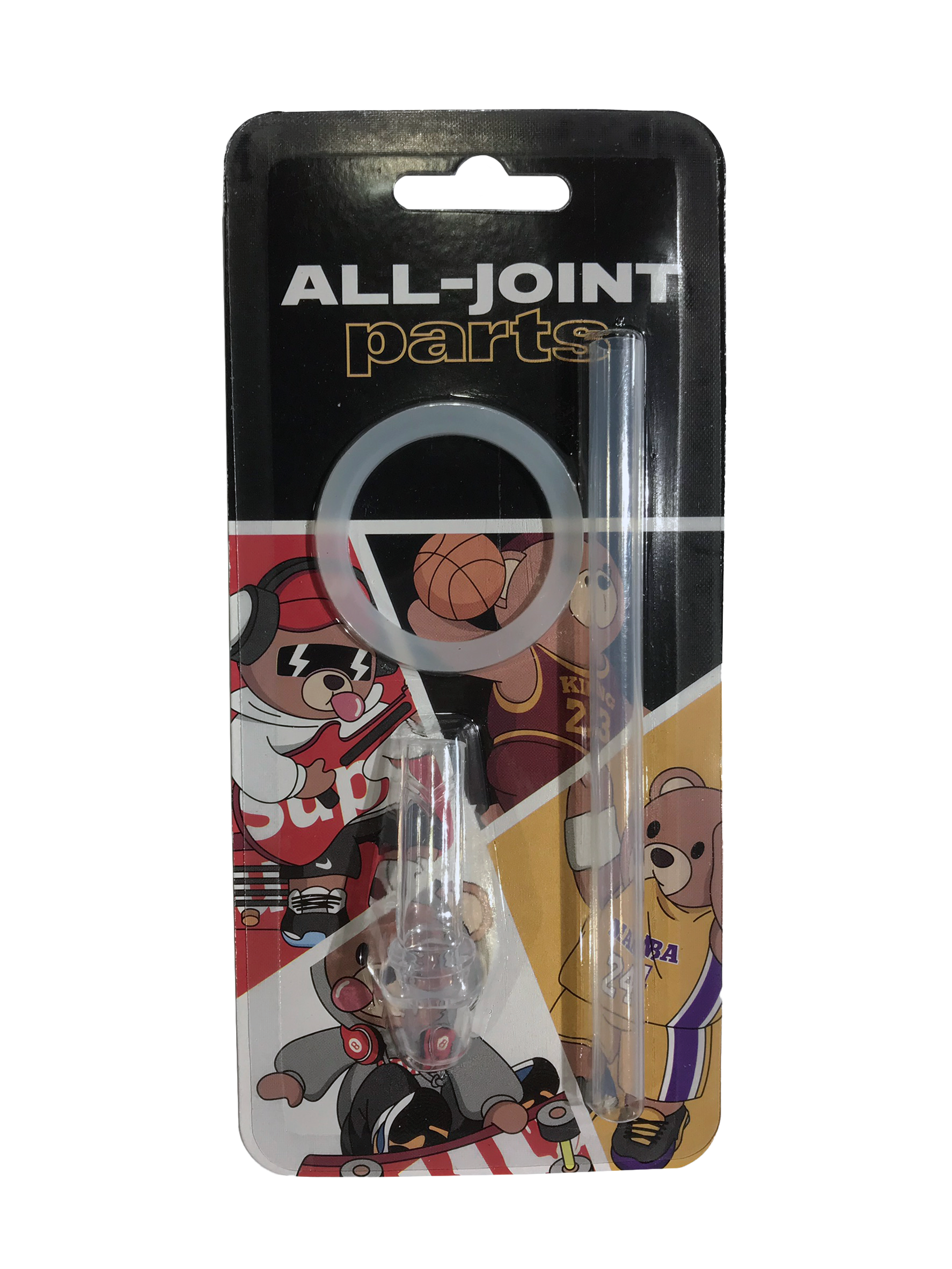 義大利 All joint - BB17系列保溫瓶 吸管零件組-適用於彩虹小馬「紫色」保溫瓶、潮潮熊保溫瓶