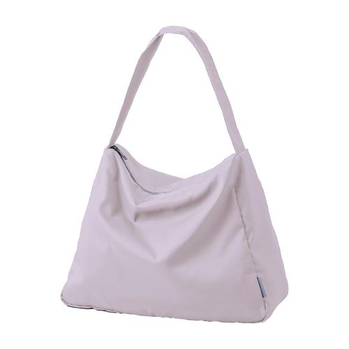 日本 MOTTERU - 輕巧折疊保冷肩背包/購物袋(可機洗)-薰衣草 (17L)