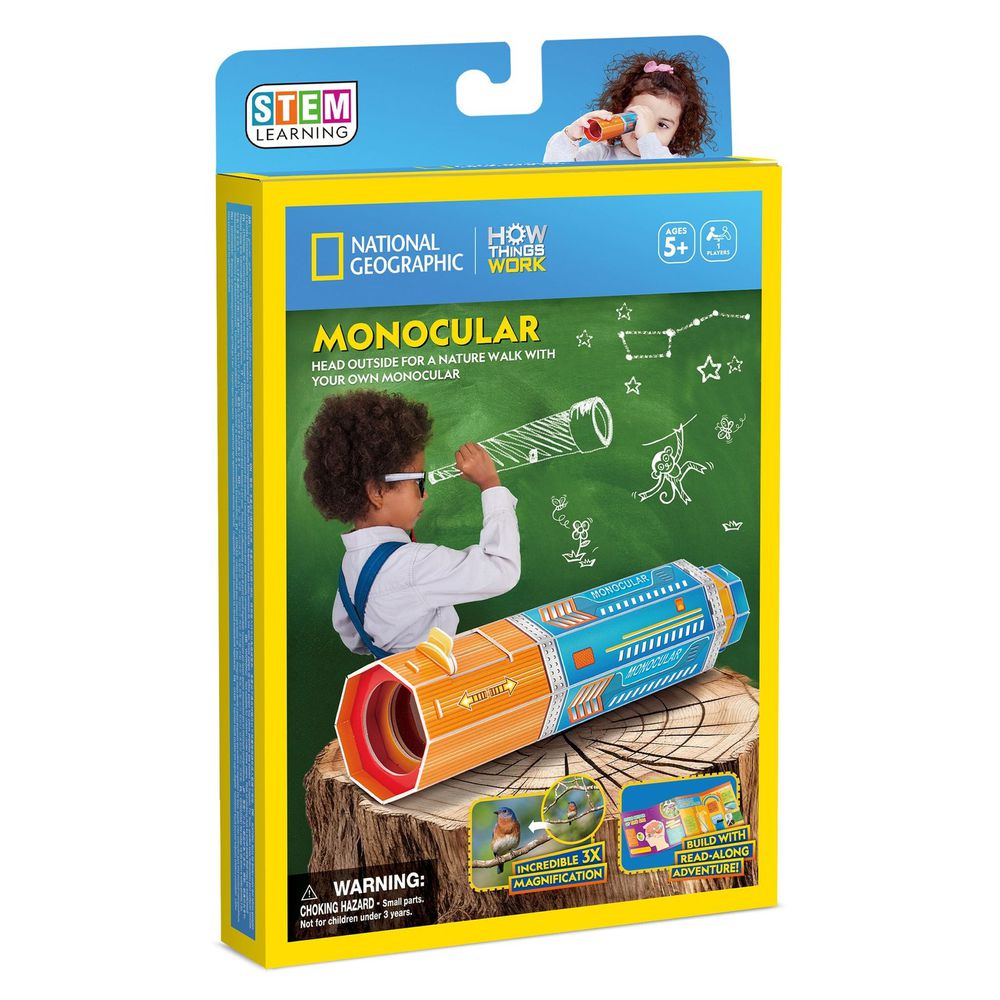 國家地理｜STEM 動手做!單筒望遠鏡