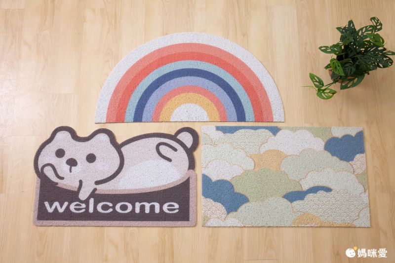 防塵刮沙入門玄關腳踏墊-山外山