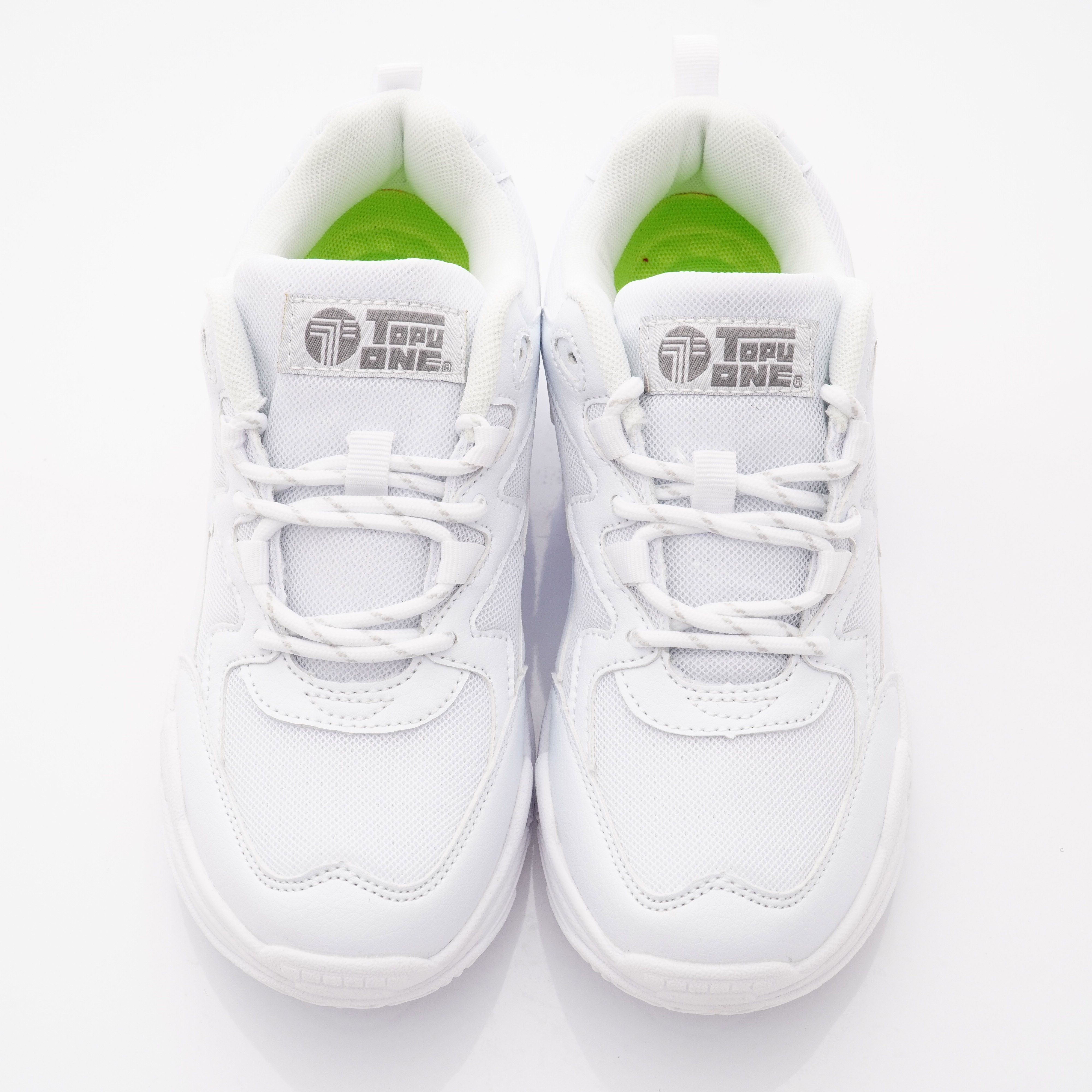 TOPUONE - 私校抗菌動力款(大童段)-白