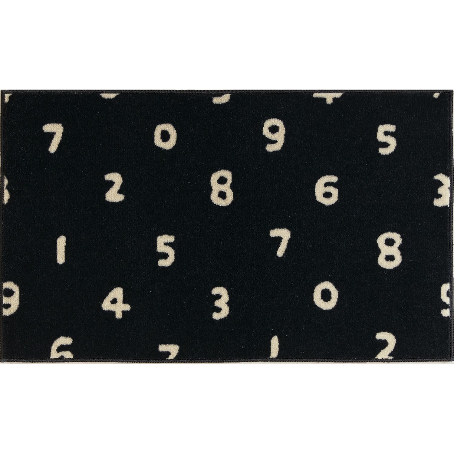 日本千趣會 - SOU SOU 日本製 腳踏墊(玄關/房門)-十數-白 (45x75cm)