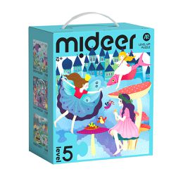 Mideer - 進階式拼圖-夢幻世界(LEVEL5)，2025新版