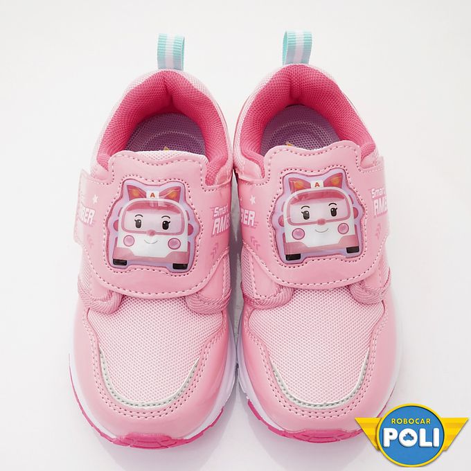 POLI波力-電燈運動鞋-POKX21243粉(中小童段)-運動鞋-粉