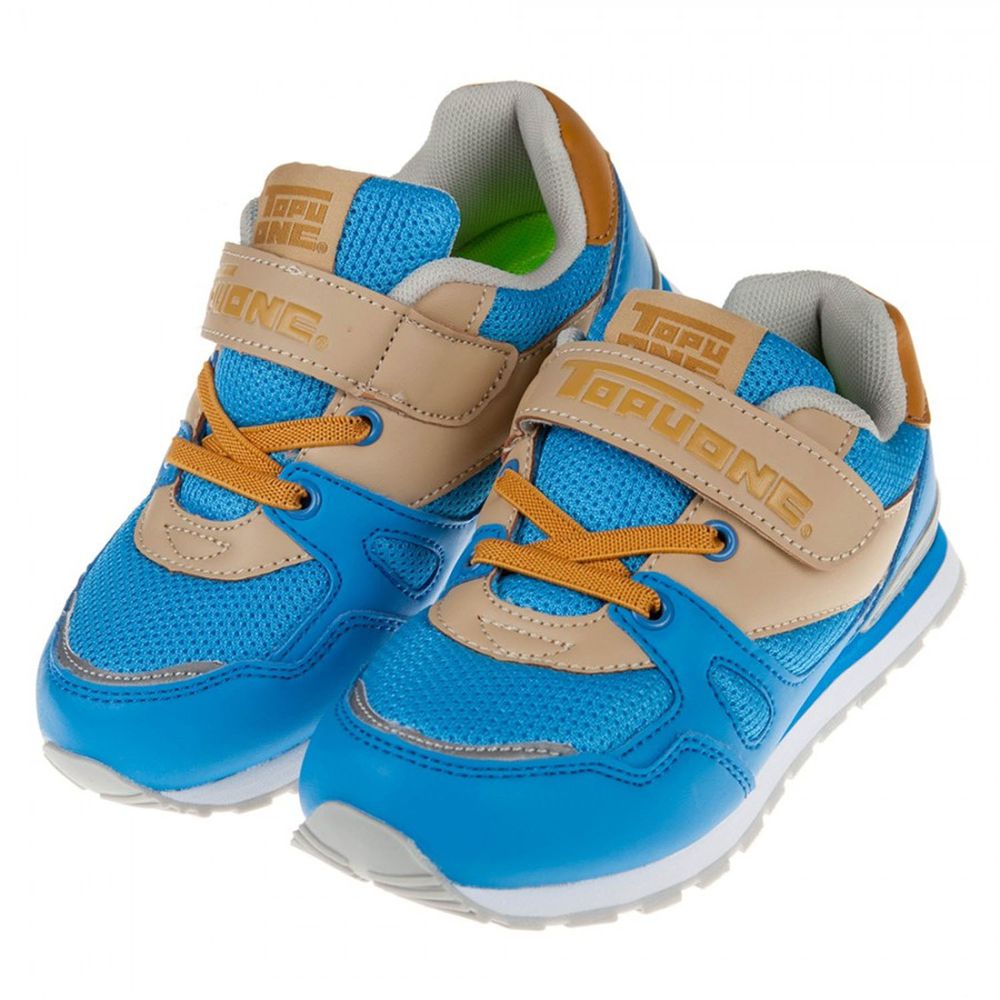 TOPUONE - 多彩藍色透氣兒童運動鞋