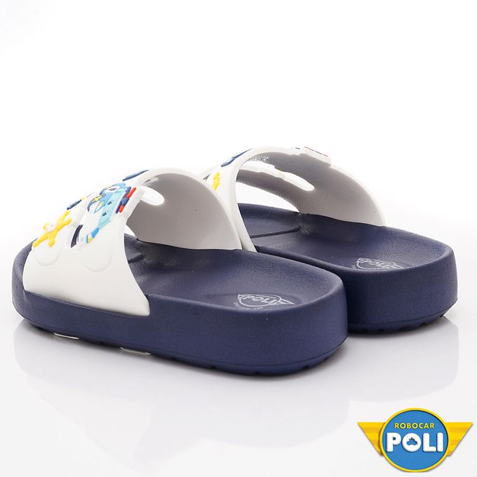 POLI輕量拖鞋(袋裝)POKS34016藍(中小童)-涼拖鞋-藍