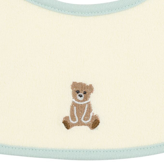 akachan honpo - 360度圍兜-米白色 (50~80cm)