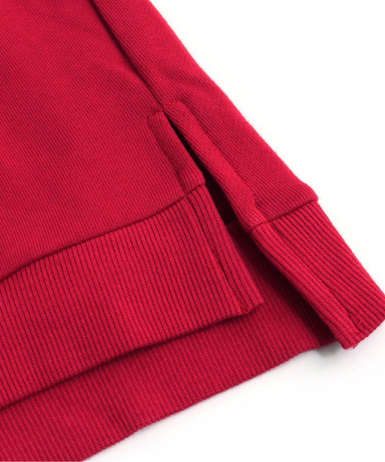 日本 BREEZE - 節慶滿點！裏毛長袖洋裝-假期-紅