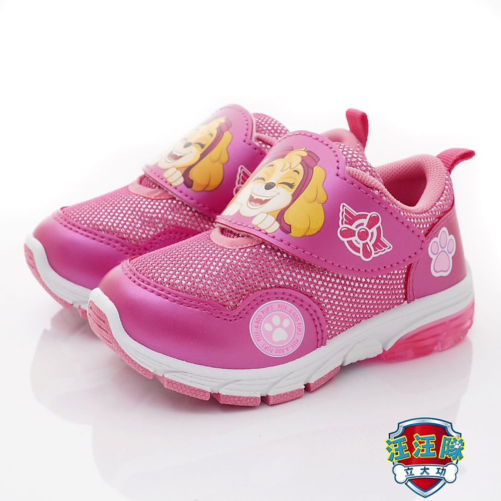 汪汪隊立大功 - 汪汪隊運動休閒鞋款(中小童款)-桃紅