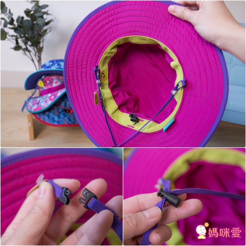 Sunday Afternoons - 兒童防曬帽-兒童抗UV雙面圓盤帽Kids Clear Creek Boonie-河川藍