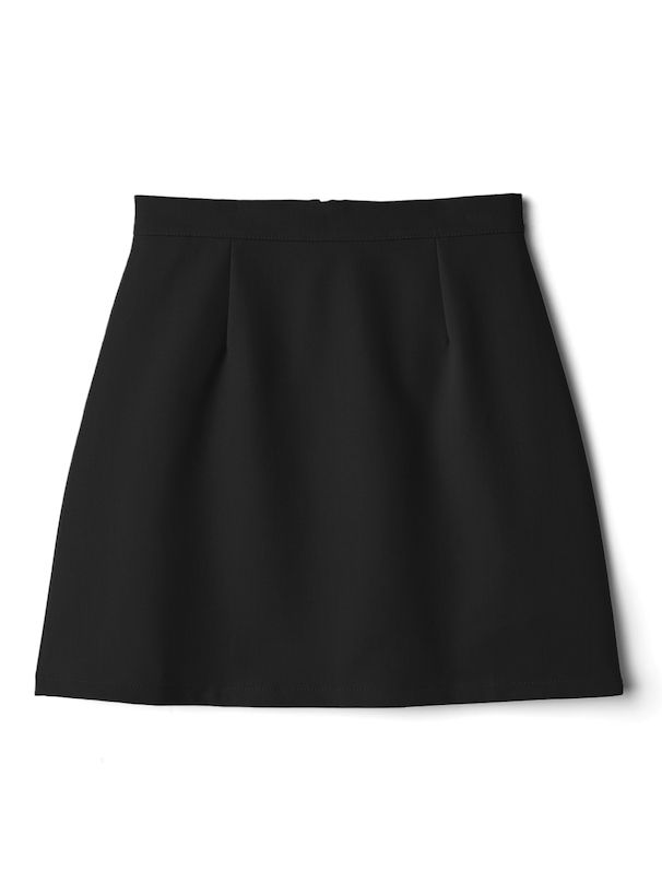 日本 GRL - 百搭簡約短裙-象牙杏