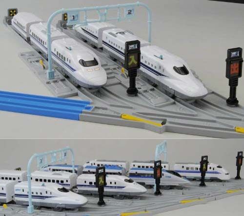 Takara Tomy - PLARAIL鐵道王國-火車配件-J-24 火車基地