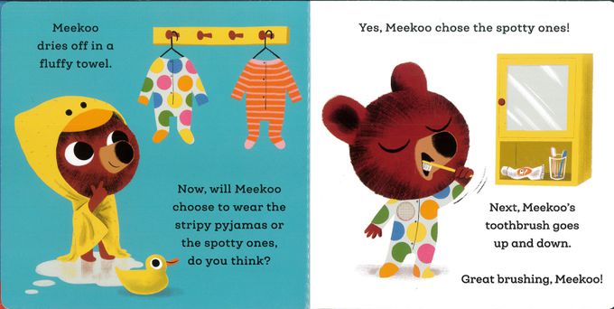 Meekoo And The Bedtime Bunny (硬頁音效書)