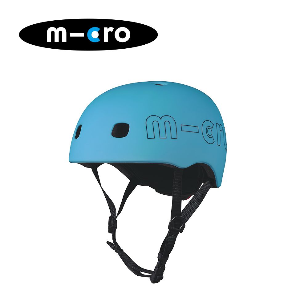 瑞士 Helmet LED安全頭盔-消光海洋藍 (M)