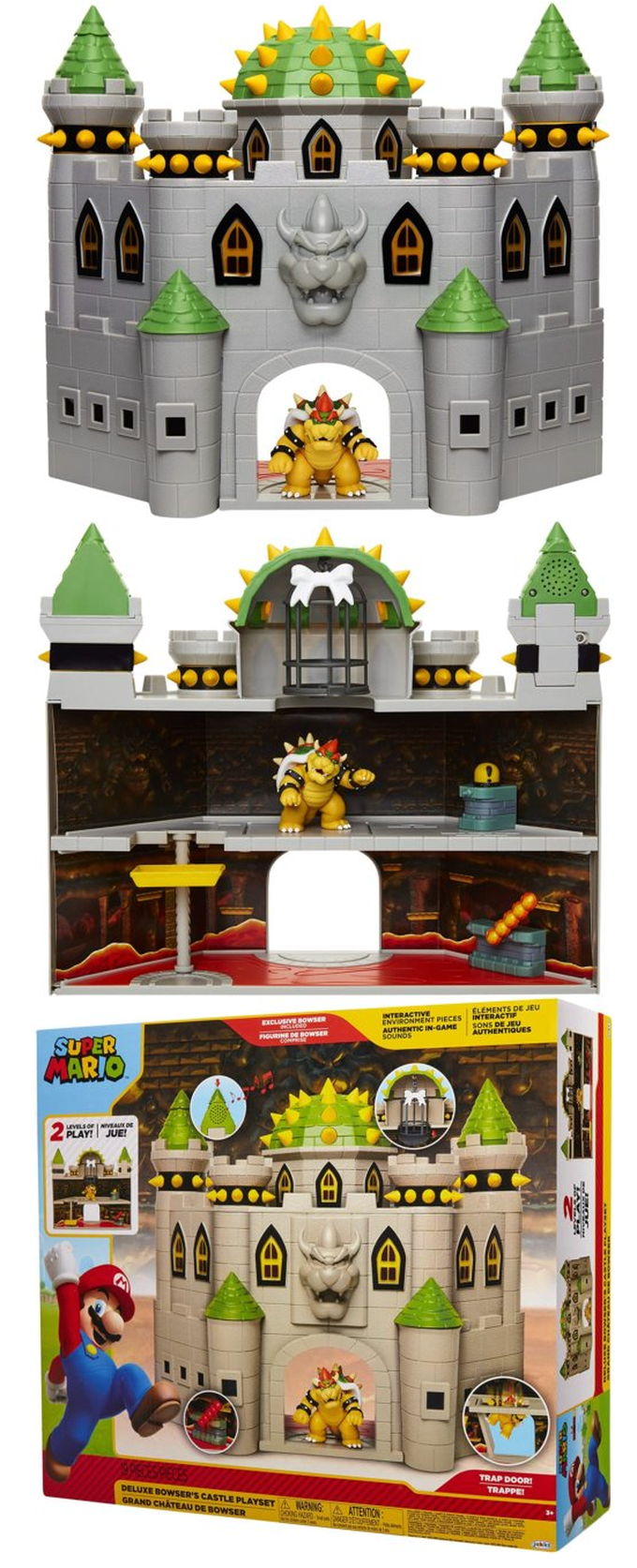 超級瑪利歐 - 任天堂2.5吋庫巴城堡冒險