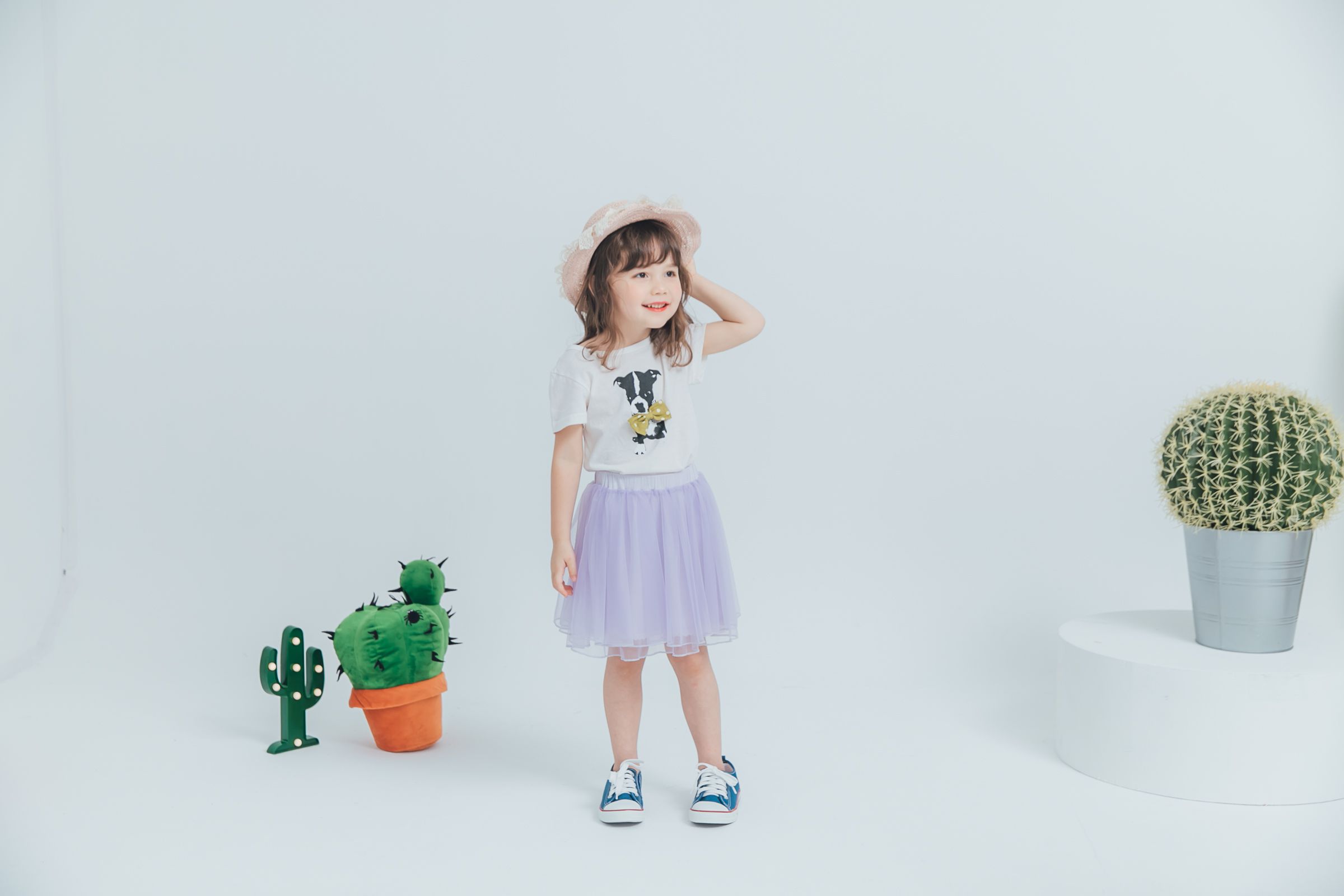 Peachy - 北鼻款*獨家訂製綿柔空氣紗裙-短裙款-溫柔灰