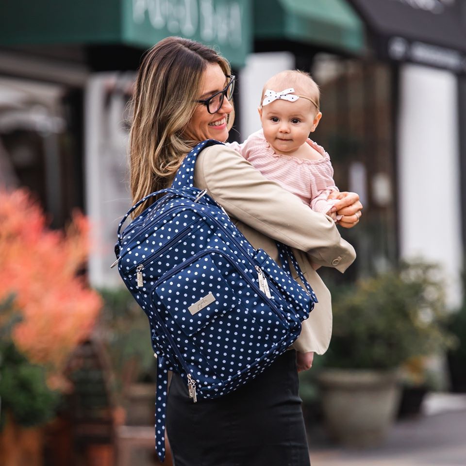 美國 Ju-Ju-Be - BeRightBack 大容量後背包-BeRightBack-Navy Dutchess